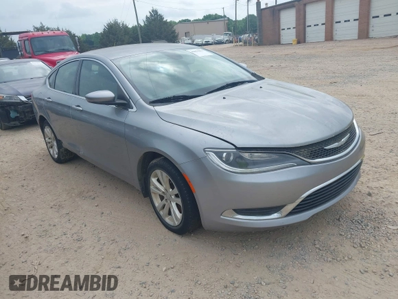 2015 Chrysler 200 Limited with VIN 1C3CCCAB6FN724992, listed as a IAAI auction lot 42051813 with 280,060 mi miles. Bid and sale history available at carsss.com. Image 1.