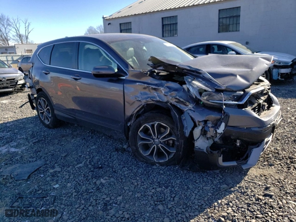 2021 Honda CR-V EX-L with VIN 2HKRW2H85MH629953, listed as a Copart auction lot 87697685 with 79,676 mi miles and Salvage Title. Bid and sale history available at carsss.com. Image 4.