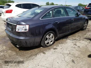 2005 Audi A6 with VIN WAUDG74F85N102609, listed as a Copart auction lot 59572414 with 174,527 mi miles and Salvage Title. Bid and sale history available at carsss.com. Image 3.