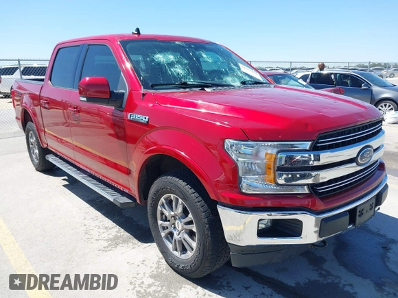 2020 Ford F-150 XL z VIN 1FTEW1EP3LKD60601, wystawiony jako IAAI lot #41974475 z przebiegiem 100 861 mil mil oraz . Historia ofert i sprzedaży dostępna na DreamBid. Obrazek 1.