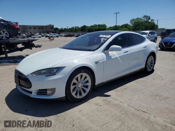 2016 Tesla Model S 70 with VIN 5YJSA1E11GF136081, listed as a Copart auction lot 53470695 with 109,796 mi miles and Clean title. Bid and sale history available at DreamBid. Image 1.