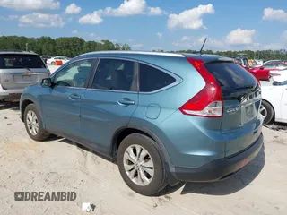 2013 Honda CR-V EX-L z VIN 5J6RM4H75DL054414, wystawiony jako IAAI lot #42314107 z przebiegiem 144 683 mil mil oraz . Historia ofert i sprzedaży dostępna na DreamBid. Obrazek 3.