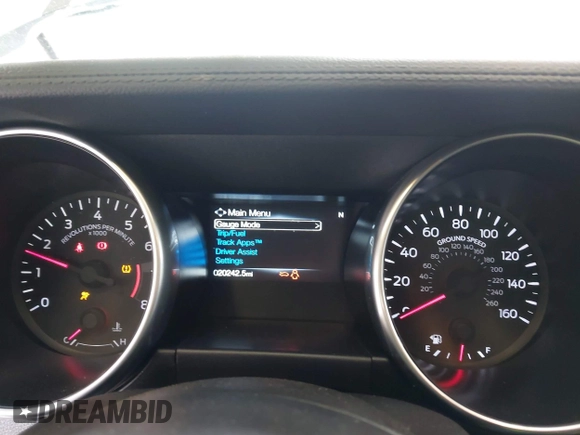 2019 Ford Mustang GT with VIN 1FA6P8CF6K5162876, listed as a IAAI auction lot 41932663 with 20,242 mi miles. Bid and sale history available at carsss.com. Image 7.