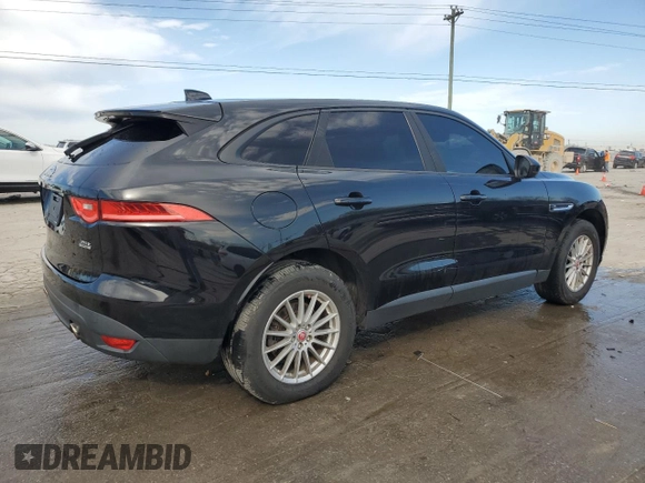 2017 Jaguar F-Pace 35t with VIN SADCS2BV3HA056133, listed as a Copart auction lot 46805165 with 92,506 mi miles and Clean Title. Bid and sale history available at DreamBid. Image 3.
