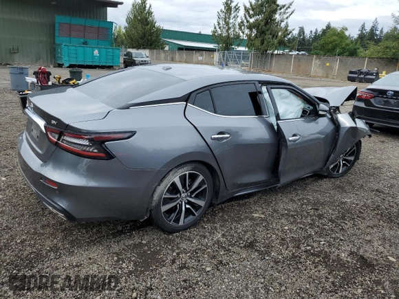 2021 Nissan Maxima SV z VIN 1N4AA6CV7MC504034, wystawiony jako Copart lot #68496724 z przebiegiem 81 636 mil mil oraz Szkoda całkowita • Salvage title. Historia ofert i sprzedaży dostępna na DreamBid. Obrazek 3.