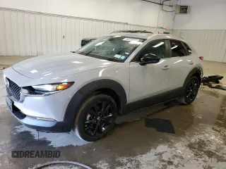 2025 Mazda CX-30 2.5 S Select Sport with VIN 3MVDMBBM5SM754348, listed as a Copart auction lot 53640145 with 9,999 mi miles and Clean Title. Bid and sale history available at carsss.com. Image 1.