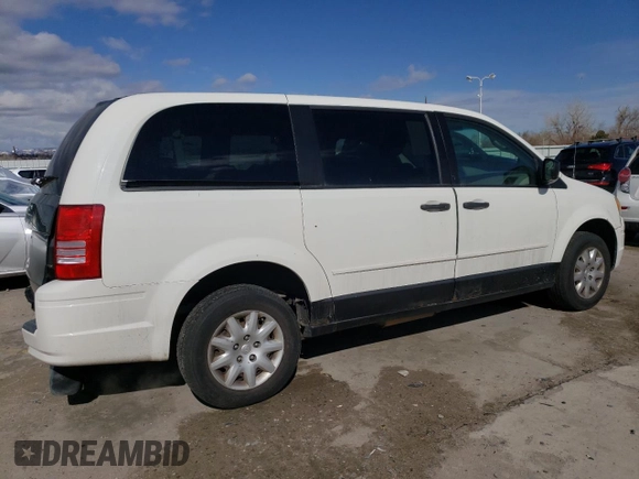 2008 Chrysler Town & Country LX with VIN 2A8HR44H78R708501, listed as a Copart auction lot 47784485 with 215,454 mi miles and Clean Title. Bid and sale history available at carsss.com. Image 3.