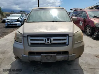 2006 Honda Pilot EX-L with RES with VIN 5FNYF286X6B003228, listed as a Copart auction lot 46131665 with 0 mi miles and Salvage Title. Bid and sale history available at carsss.com. Image 5.
