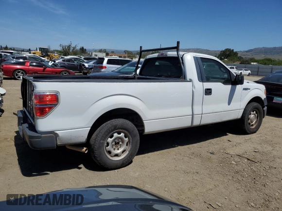 2010 Ford F-150 XL with VIN 1FTMF1CW7AKA82708, listed as a Copart auction lot 55641935 with 143,009 mi miles and Clean title. Bid and sale history available at DreamBid. Image 3.