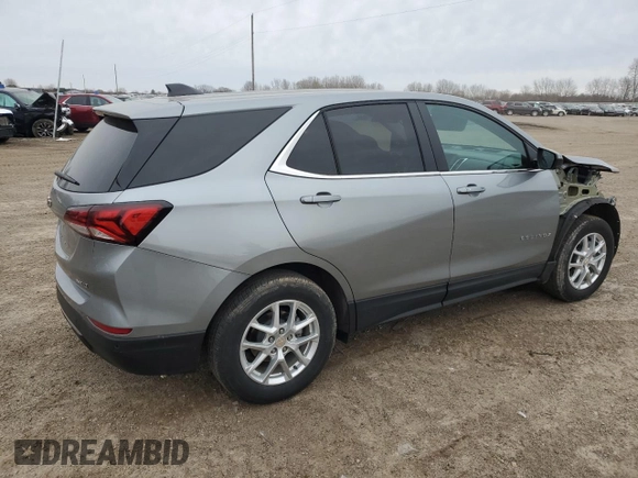 2023 Chevrolet Equinox LT with VIN 3GNAXUEG8PS177919, listed as a Copart auction lot 51448735 with 20,226 mi miles and Clean title. Bid and sale history available at DreamBid. Image 3.