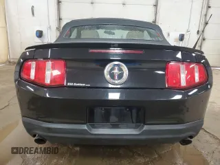 2012 Ford Mustang V6 with VIN 1ZVBP8EM7C5203504, listed as a Copart auction lot 52130465 with 134,394 mi miles and Clean Title. Bid and sale history available at carsss.com. Image 6.
