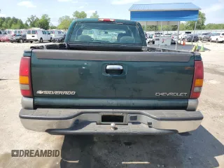 2002 Chevrolet Silverado 1500 LS with VIN 2GCEC19V421344357, listed as a Copart auction lot 53668705 with 233,608 mi miles and Salvage Title. Bid and sale history available at DreamBid. Image 6.