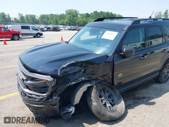 2023 Ford Bronco Sport Big Bend z VIN 3FMCR9B67PRD67931, wystawiony jako IAAI lot #42474847 z przebiegiem 27 902 mil mil oraz . Historia ofert i sprzedaży dostępna na DreamBid. Obrazek 6.