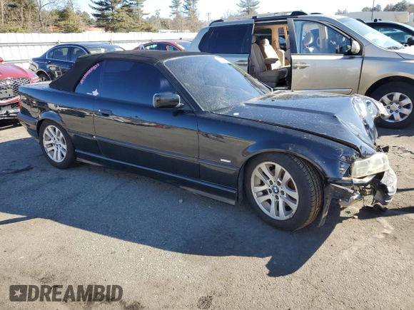 1998 BMW 3 Series 323ic with VIN WBABJ7321WEA16652, listed as a Copart auction lot 52696515 with 0 mi miles and Non Repairable. Bid and sale history available at carsss.com. Image 4.