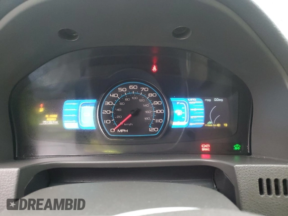 2012 Ford Fusion Hybrid z VIN 3FADP0L35CR425873, wystawiony jako Copart lot #50870905 z przebiegiem 75 133 mil mil oraz Szkoda całkowita • Salvage title. Historia ofert i sprzedaży dostępna na DreamBid. Obrazek 9.