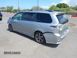 2011 Toyota Sienna SE with VIN 5TDXK3DC5BS062055, listed as a IAAI auction lot 42140951 with 141,539 mi miles and . Bid and sale history available at DreamBid. Image 3.
