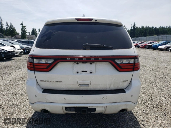 2017 Dodge Durango GT with VIN 1C4RDHDG7HC740821, listed as a Copart auction lot 59715545 with 145,050 mi miles and Clean title. Bid and sale history available at DreamBid. Image 6.