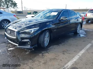 2018 Infiniti Q50 RED SPORT 400 with VIN JN1FV7AP4JM460548, listed as a IAAI auction lot 41600526 with 84,055 mi miles. Bid and sale history available at carsss.com. Image 17.
