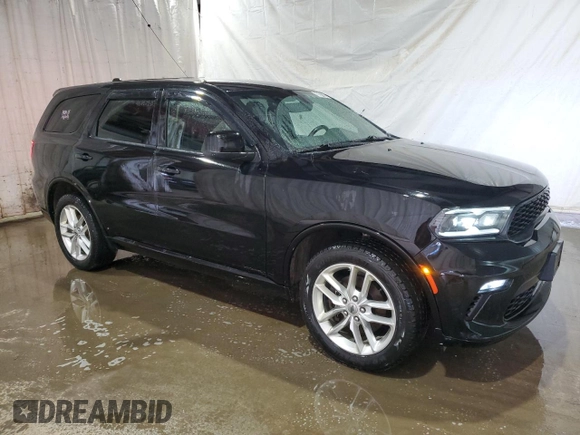 2021 Dodge Durango GT with VIN 1C4RDJDG8MC644892, listed as a Copart auction lot 56247865 with 98,725 mi miles and Clean title. Bid and sale history available at DreamBid. Image 4.