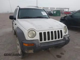 2004 Jeep Liberty Sport with VIN 1J4GK48K54W201010, listed as a IAAI auction lot 41864614 with 214,725 mi miles and . Bid and sale history available at carsss.com. Image 1.