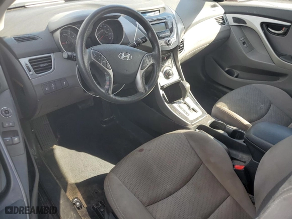 2013 Hyundai Elantra Coupe GS PZEV with VIN KMHDH6AEXDU010780, listed as a Copart auction lot 80105864 with 136,840 mi miles and Salvage Title. Bid and sale history available at carsss.com. Image 8.