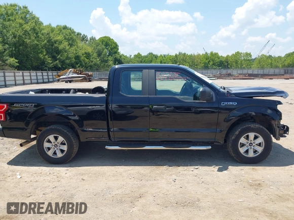 2018 Ford F-150 XL with VIN 1FTEX1EP8JKC44174, listed as a IAAI auction lot 42682689 with 196,761 mi miles and . Bid and sale history available at DreamBid. Image 13.