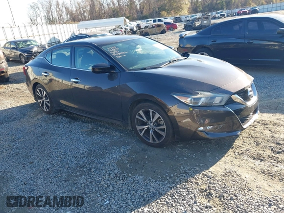 2016 Nissan Maxima SL with VIN 1N4AA6AP1GC448472, listed as a IAAI auction lot 41329749 with 152,644 mi miles and . Bid and sale history available at DreamBid. Image 1.