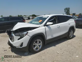 2019 GMC Terrain SLE with VIN 3GKALMEV0KL200488, listed as a Copart auction lot 59865725 with 90,144 mi miles and Salvage title. Bid and sale history available at DreamBid. Image 1.