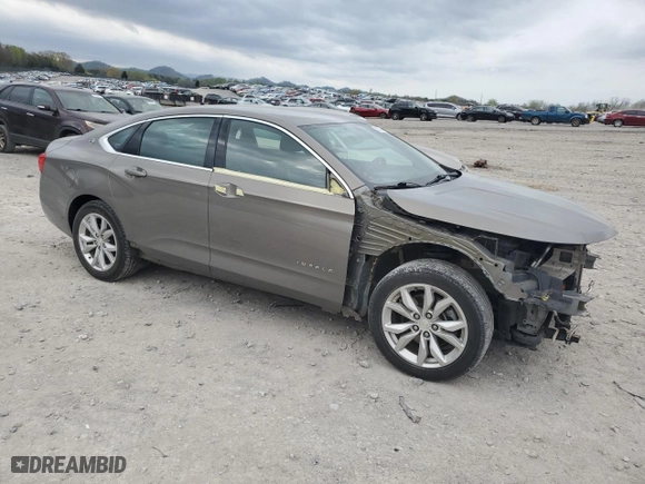 2018 Chevrolet Impala LT with VIN 2G1105S32J9138163, listed as a Copart auction lot 50931495 with 76,952 mi miles and Salvage Title. Bid and sale history available at carsss.com. Image 4.