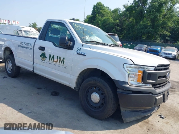 2020 Ford F-150 XL z VIN 1FTMF1CB1LKD30340, wystawiony jako IAAI lot #42468386 z przebiegiem 39 884 mil mil oraz . Historia ofert i sprzedaży dostępna na DreamBid. Obrazek 1.