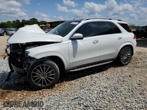 2022 Mercedes-Benz GLE 350 z VIN 4JGFB4JB7NA831438, wystawiony jako Copart lot #56167125 z przebiegiem 27 335 mil mil oraz Szkoda całkowita • Salvage title. Historia ofert i sprzedaży dostępna na DreamBid. Obrazek 1.