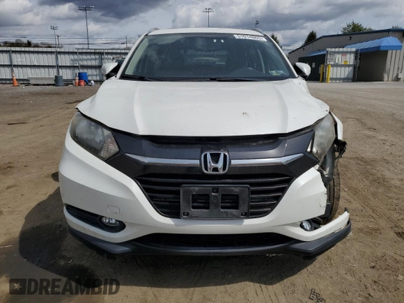 2016 Honda HR-V EX-L w/Navi with VIN 3CZRU6H74GM708995, listed as a Copart auction lot 51014865 with 105,957 mi miles and Salvage Title. Bid and sale history available at carsss.com. Image 5.
