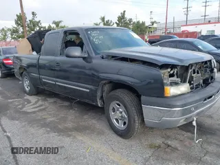2004 Chevrolet Silverado 1500 LS with VIN 2GCEC19V341215206, listed as a IAAI auction lot 41926192 with 1 mi miles. Bid and sale history available at carsss.com. Image 1.