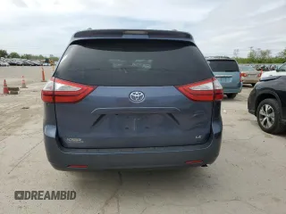 2015 Toyota Sienna LE AAS с VIN 5TDKK3DC8FS554952, выставлен на аукционе Copart как лот 54992385 с пробегом 98 399 миль миль и Списание • Salvage title. История ставок и продаж доступна на DreamBid. Изображение 6.