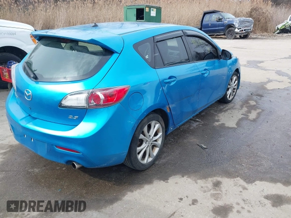 2010 Mazda 3 s Grand Touring with VIN JM1BL1H6XA1200135, listed as a IAAI auction lot 41614343 with 173,794 mi miles. Bid and sale history available at carsss.com. Image 4.