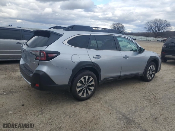 2024 Subaru Outback Limited XT with VIN 4S4BTGND3R3266060, listed as a Copart auction lot 81625234 with 7,553 mi miles and Salvage Title. Bid and sale history available at carsss.com. Image 3.
