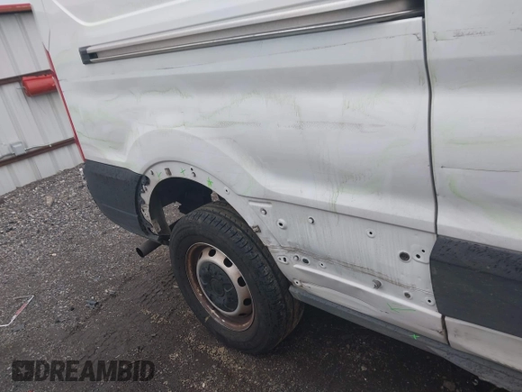 2021 Ford Transit Cargo with VIN 1FTBR1X83MKA49560, listed as a IAAI auction lot 41657997 with 44,518 mi miles and . Bid and sale history available at DreamBid. Image 6.