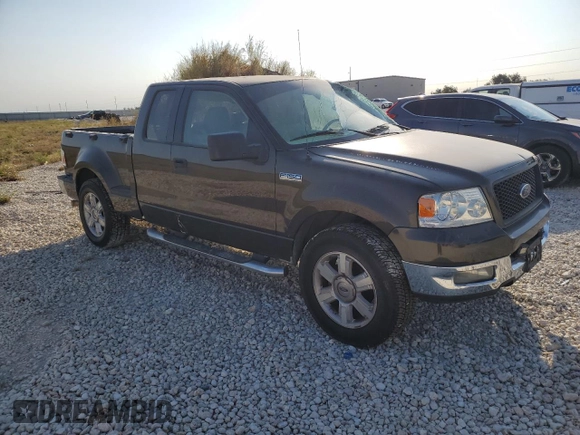 2005 Ford F-150 XLT with VIN 1FTPX02575KC00100, listed as a Copart auction lot 75276604 with 126,922 mi miles and Salvage Title. Bid and sale history available at carsss.com. Image 4.
