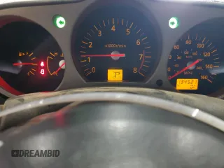 2005 Nissan 350Z Enthusiast with VIN JN1AZ34D35M601012, listed as a Copart auction lot 48969195 with 134,521 mi miles and Salvage Title. Bid and sale history available at carsss.com. Image 9.