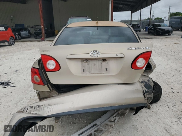 2006 Toyota Corolla CE z VIN 1NXBR32E76Z637196, wystawiony jako Copart lot #59894045 z przebiegiem 128 696 mil mil oraz Szkoda całkowita • Salvage title. Historia ofert i sprzedaży dostępna na DreamBid. Obrazek 6.