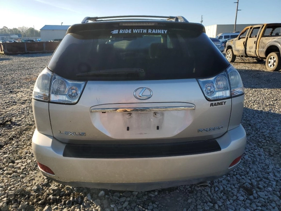2007 Lexus RX 350 with VIN 2T2GK31U67C001046, listed as a Copart auction lot 86717984 with 181,934 mi miles and Salvage Title. Bid and sale history available at DreamBid. Image 6.