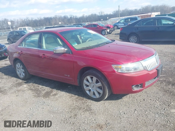 2008 Lincoln MKZ with VIN 3LNHM28T98R642886, listed as a IAAI auction lot 41437207 with 1 mi miles. Bid and sale history available at carsss.com. Image 1.