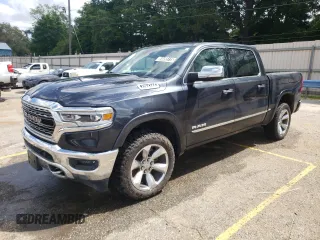 2019 Ram 1500 Limited z VIN 1C6SRFHT0KN600739, wystawiony jako Copart lot #54455115 z przebiegiem 145 034 mil mil oraz Czysty tytuł • Clean title. Historia ofert i sprzedaży dostępna na DreamBid. Obrazek 1.
