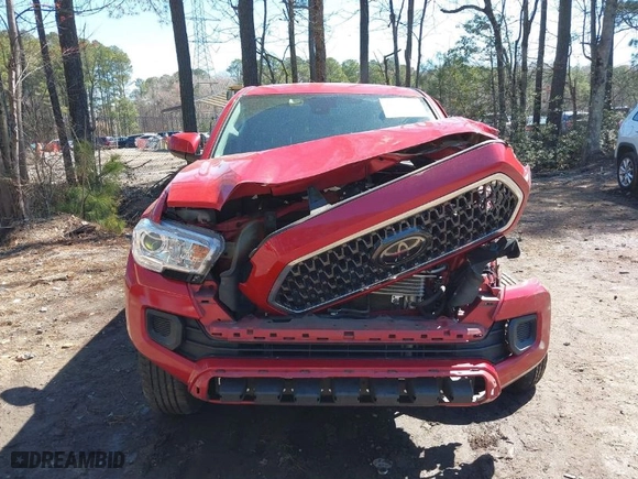 2019 Toyota Tacoma 4WD SR with VIN 3TMCZ5ANXKM279726, listed as a IAAI auction lot 41811749 with 56,017 mi miles. Bid and sale history available at carsss.com. Image 11.