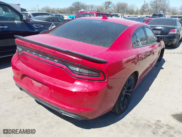 2016 Dodge Charger SXT with VIN 2C3CDXHGXGH242686, listed as a IAAI auction lot 41771868 with 187,488 mi miles. Bid and sale history available at carsss.com. Image 4.