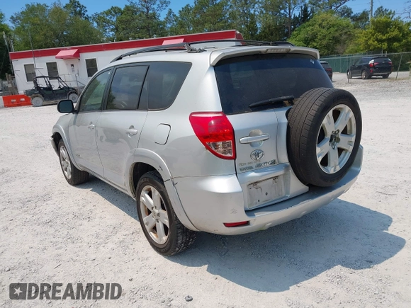 2008 Toyota RAV4 Sport with VIN JTMZD32V886075558, listed as a IAAI auction lot 41999352 with 217,271 mi miles and . Bid and sale history available at DreamBid. Image 3.