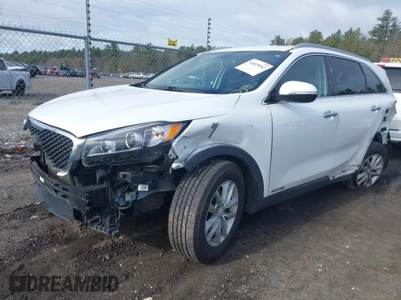 2018 Kia Sorento LX V6 with VIN 5XYPGDA52JG374276, listed as a IAAI auction lot 41825942 with 57,690 mi miles. Bid and sale history available at carsss.com. Image 18.