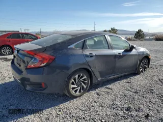 2016 Honda Civic EX with VIN 19XFC2F75GE041582, listed as a Copart auction lot 46538365 with 107,152 mi miles and Salvage Title. Bid and sale history available at DreamBid. Image 3.