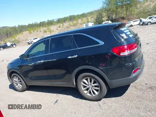 2018 Kia Sorento LX with VIN 5XYPG4A35JG410489, listed as a IAAI auction lot 41814696 with 134,402 mi miles. Bid and sale history available at carsss.com. Image 14.