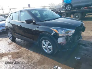 2020 Nissan Kicks S with VIN 3N1CP5BV1LL571697, listed as a IAAI auction lot 42063943 with 46,934 mi miles and . Bid and sale history available at carsss.com. Image 1.